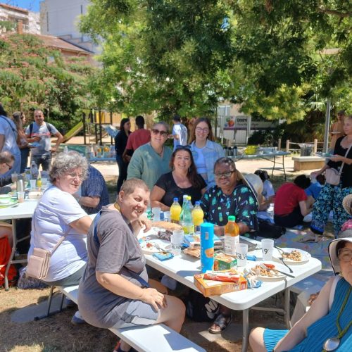 😎 Participation du Club Vaise au pique-nique inclusif organisé par le Collectif Handicap 9.