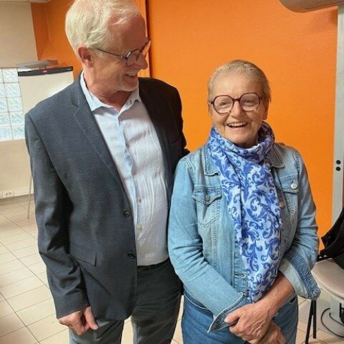 Hommage rendu à Mme Pillon